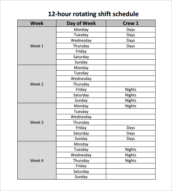 Employee Scheduling Example: 24/7, 8 hr shifts on weekdays, 12 hr 