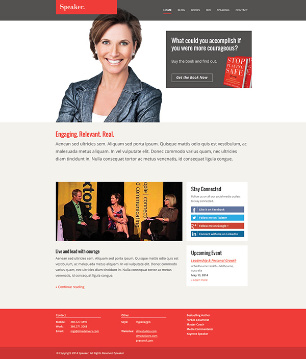 Author Website Template Emmamcintyrephotography