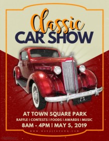 Customizable Design Templates for Car Show Event | PosterMyWall