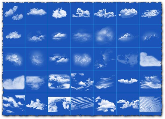 30+ Free Photoshop Cloud Brushes   Creatives Wall