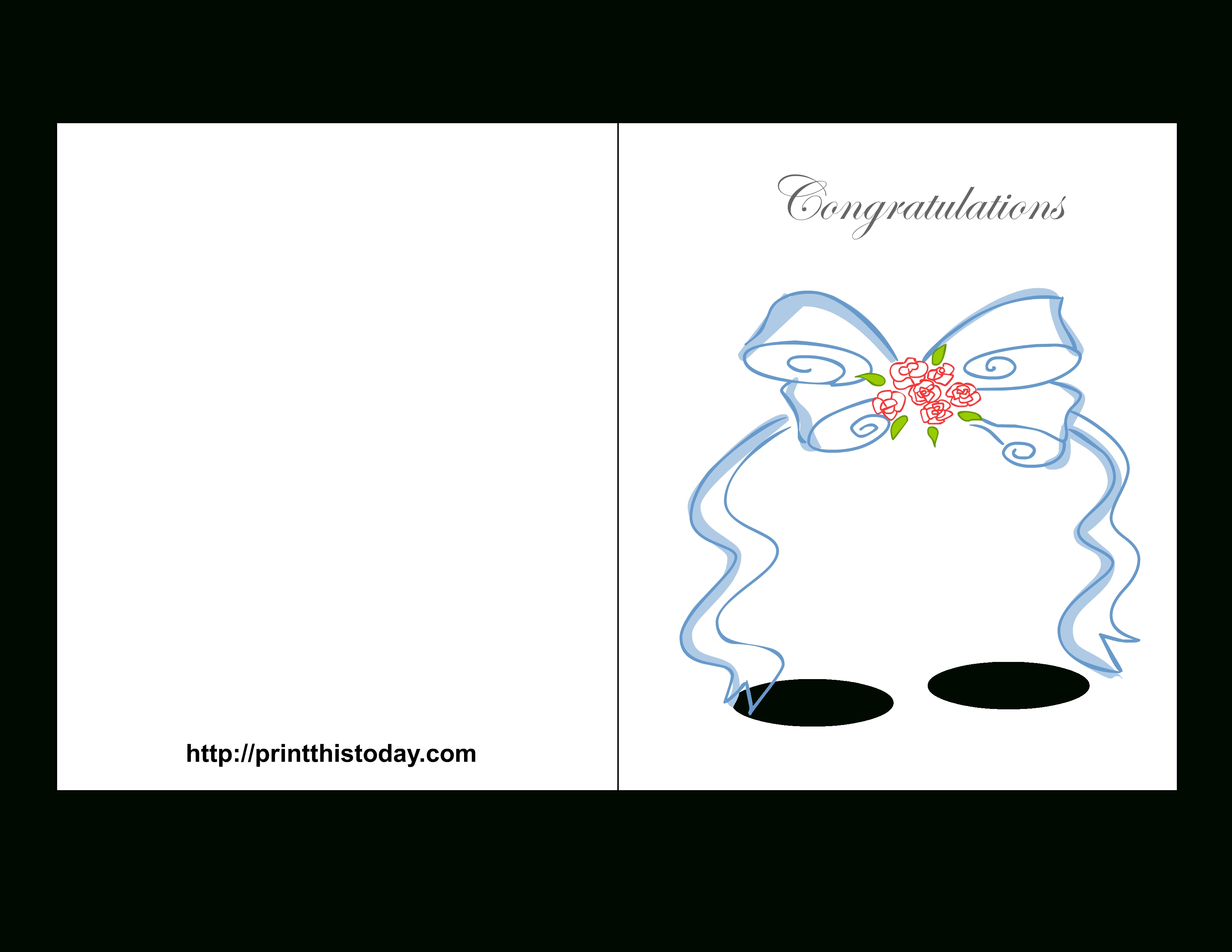 congratulations card template   Physic.minimalistics.co