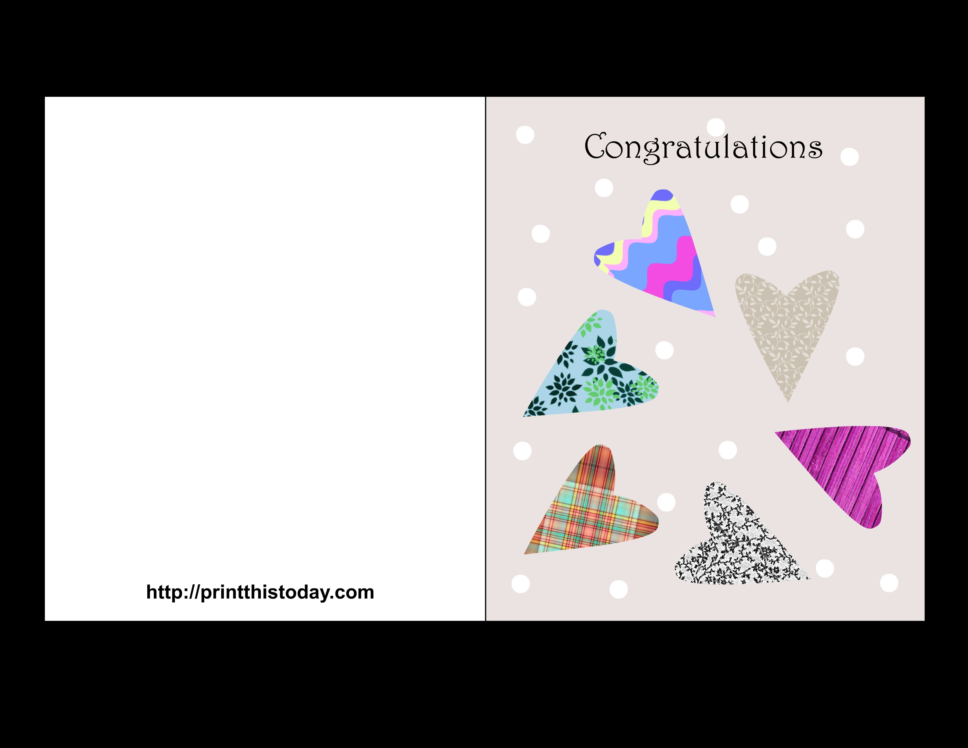 Congratulations Card Template Emmamcintyrephotography