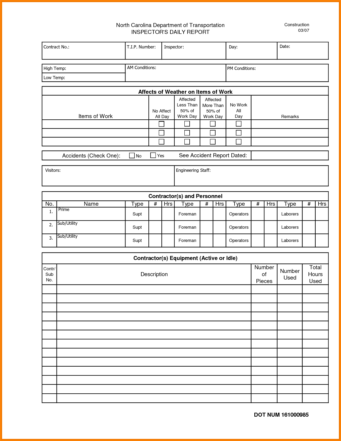 Excel Work Log Template 17 Construction Daily Report Template 