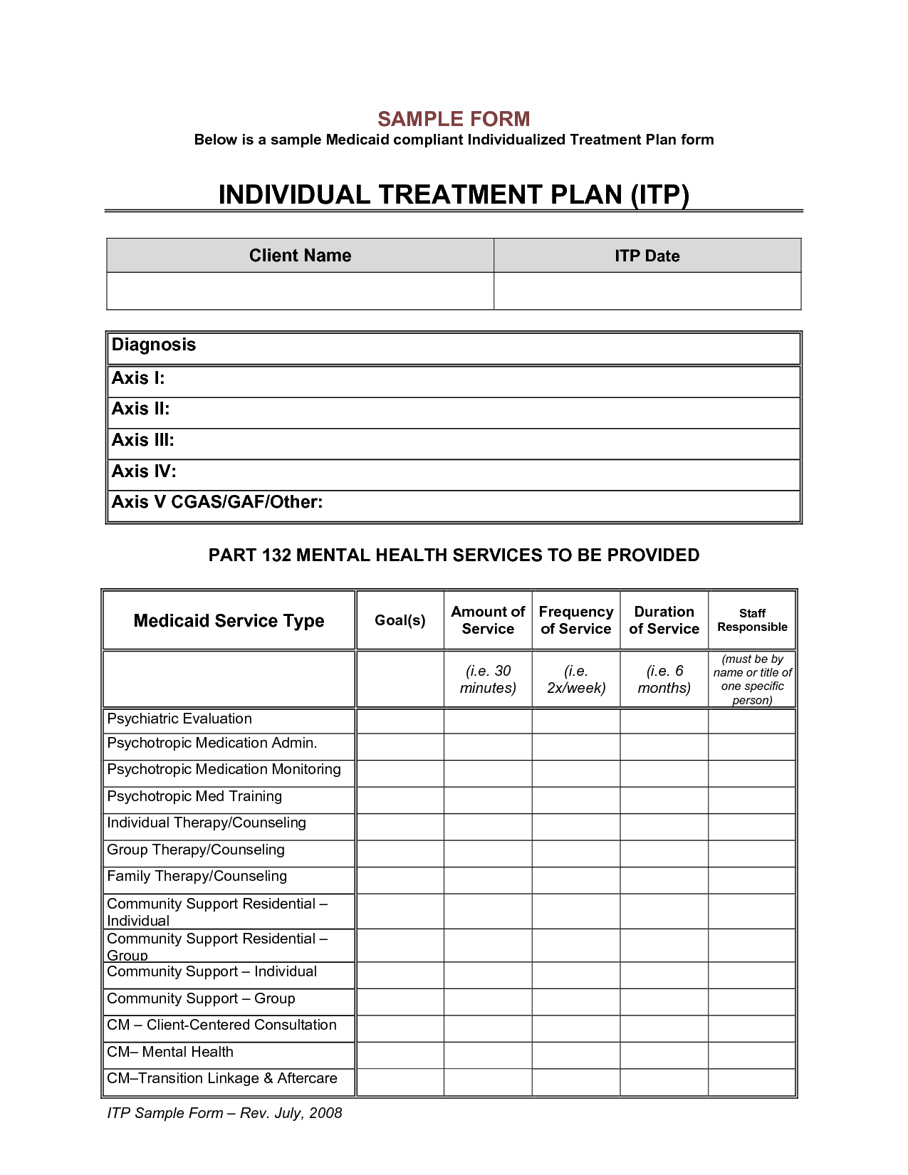 Counseling Treatment Plan Template Pdf Emmamcintyrephotography