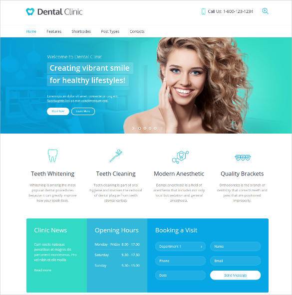36+ Dental Website Themes & Templates | Free & Premium Templates