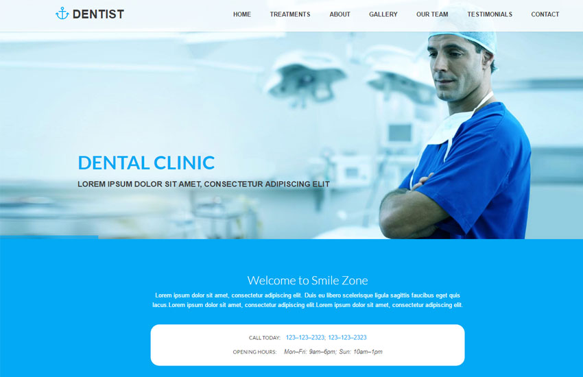 40+ Dental Website Themes & Templates | Free & Premium Templates