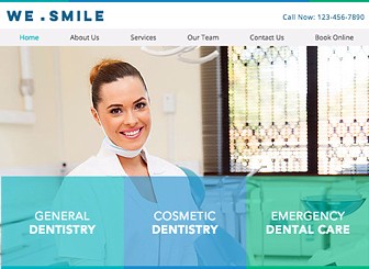 Dentist Website Template | Free Website Templates