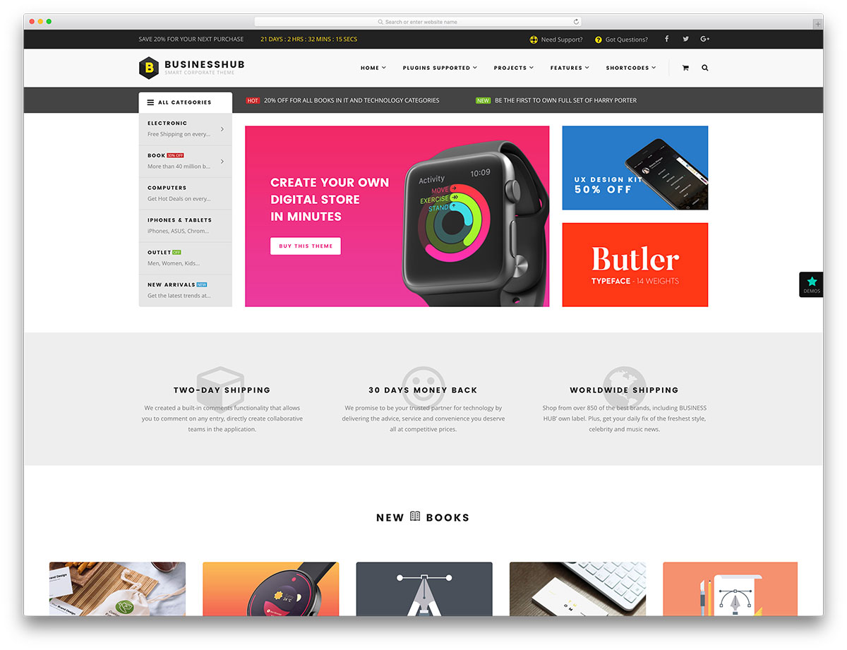 Free eCommerce Website Templates (25) | Free CSS