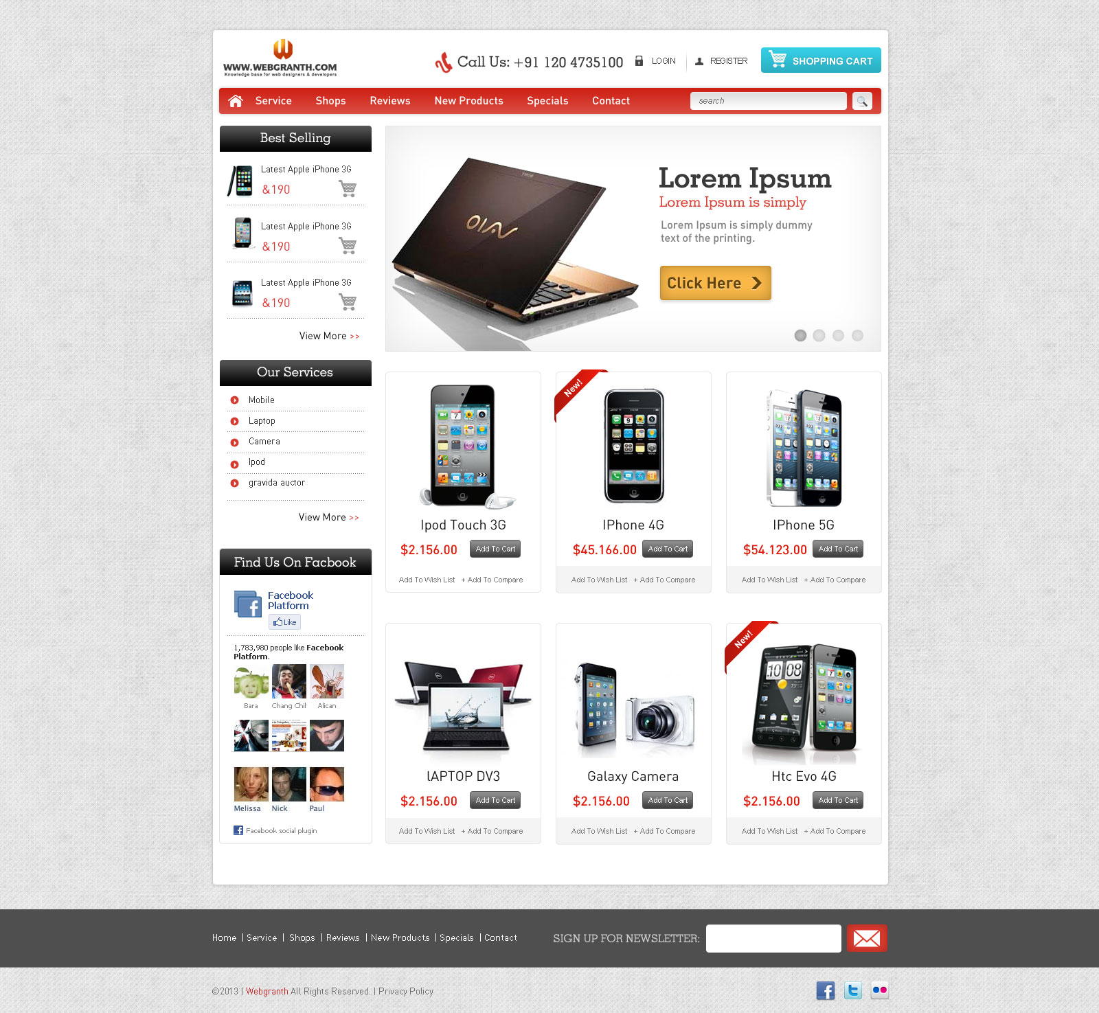 Professional Ecommerce Website Templates Free Download Html With Css