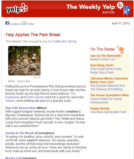 Email Newsletter Examples   A collaborative email examples 