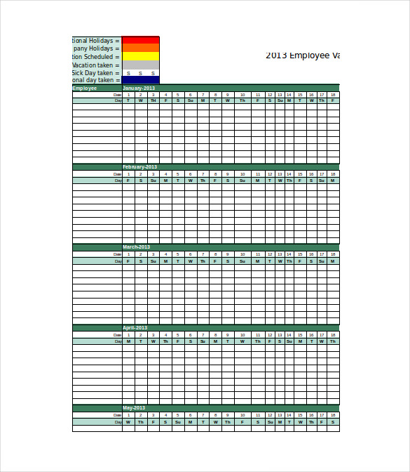 Employee Vacation Tracker Emmamcintyrephotography