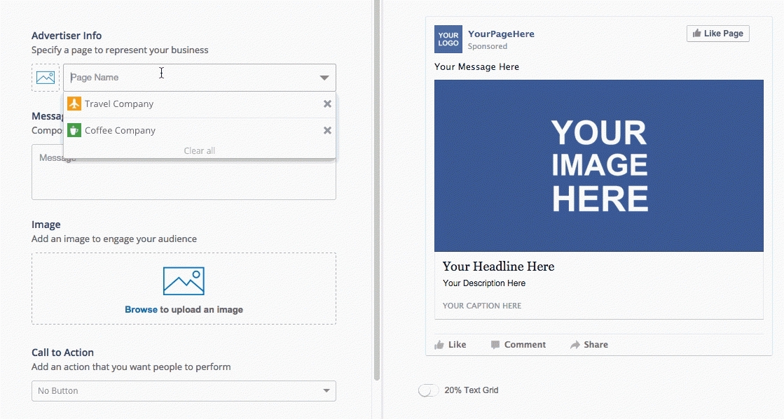 Facebook Ad Template Psd | rudycoby.net