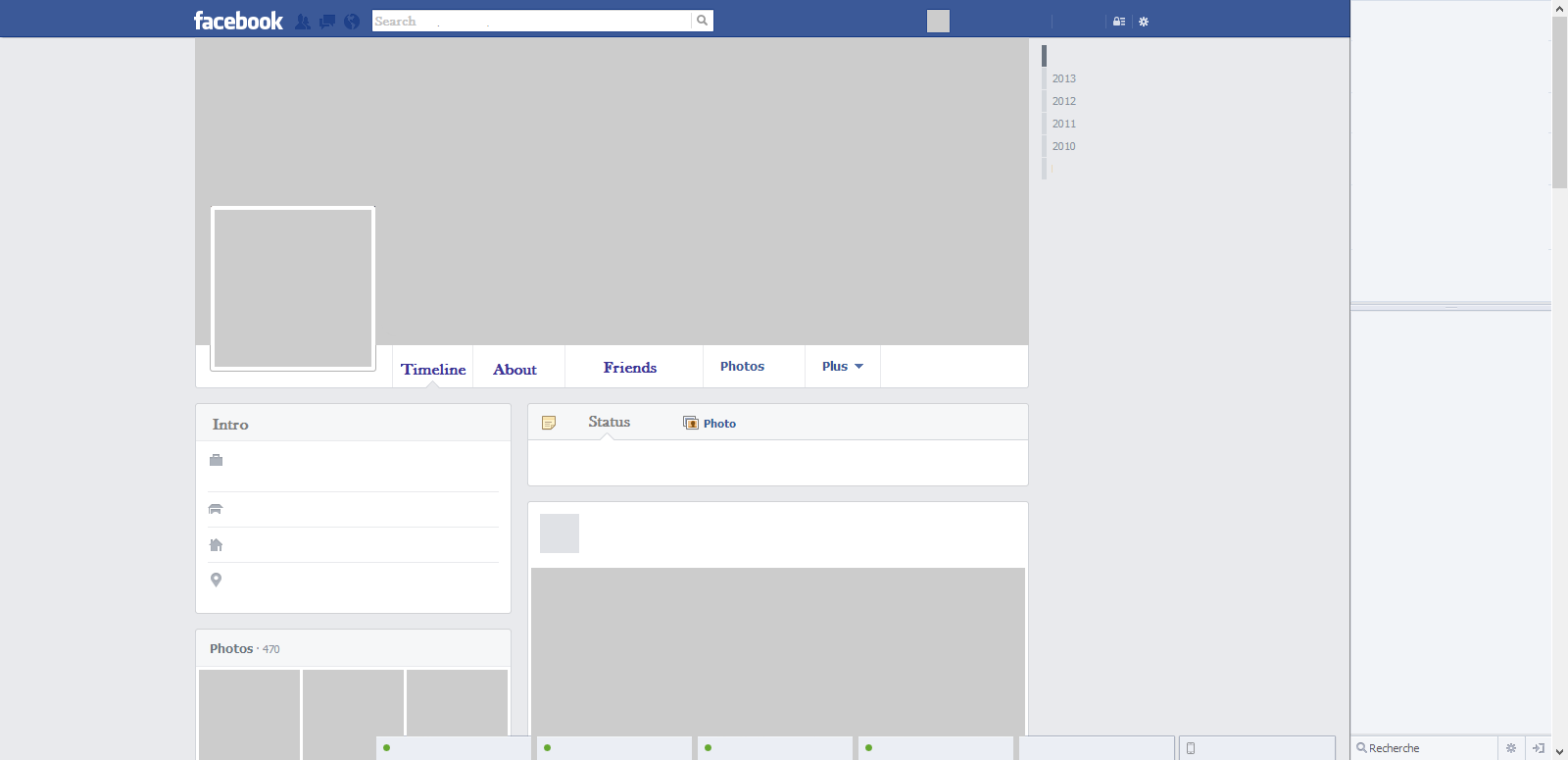 Facebook Template Available for Free Download | StudioStock