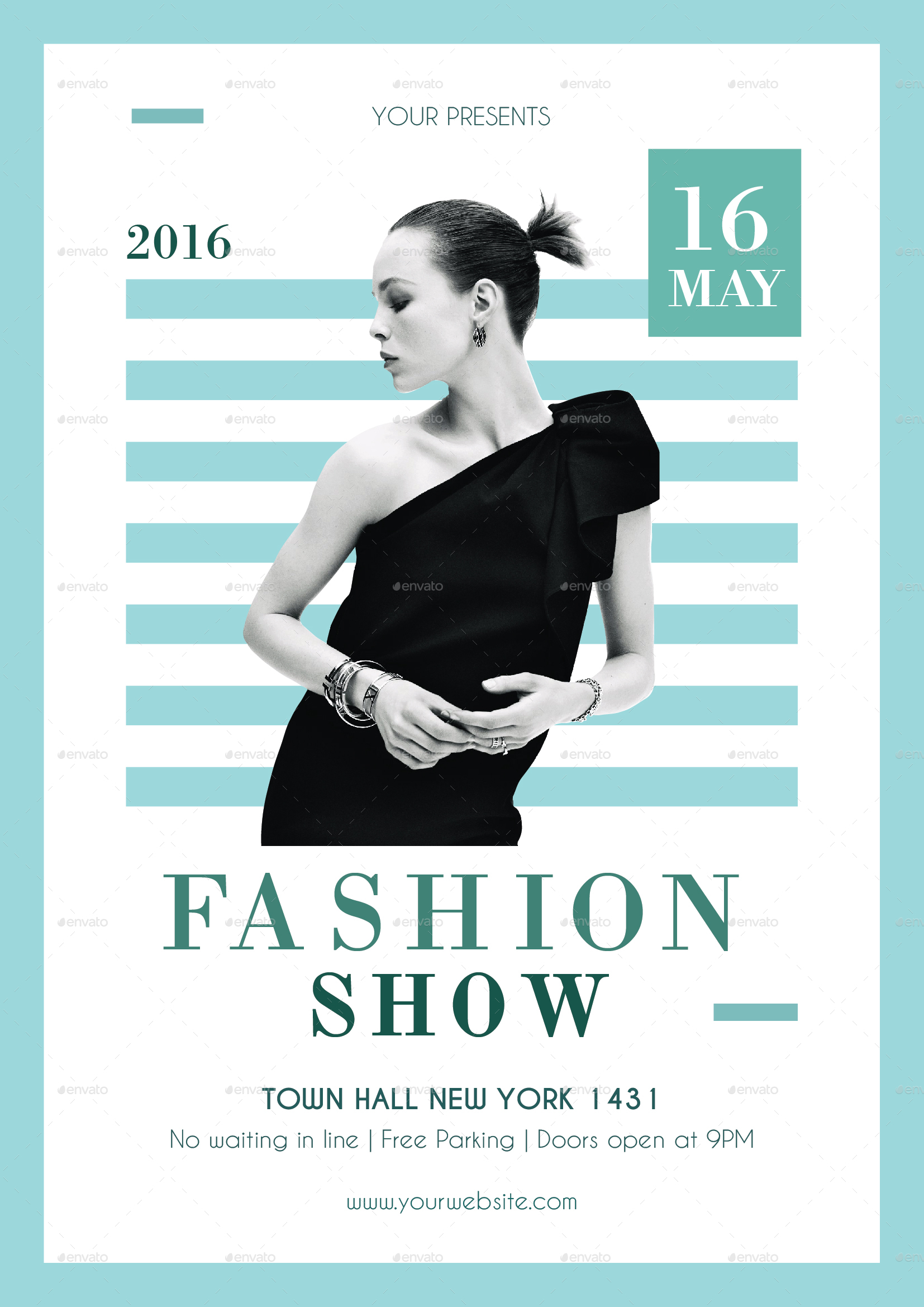 Fashion Show Flyer by infinite78910 | GraphicRiver