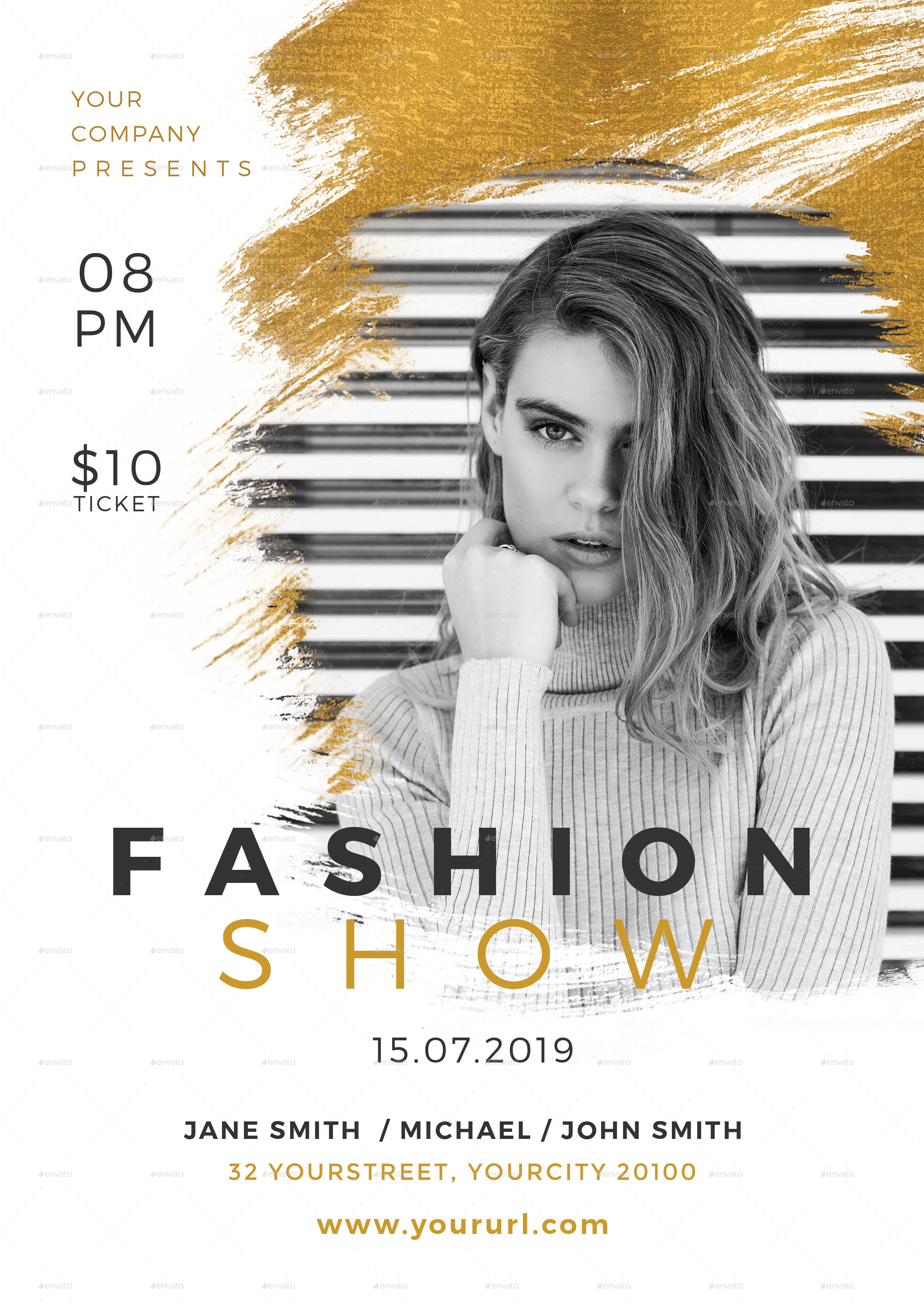 Fashion Show Flyer by infinite78910 | GraphicRiver