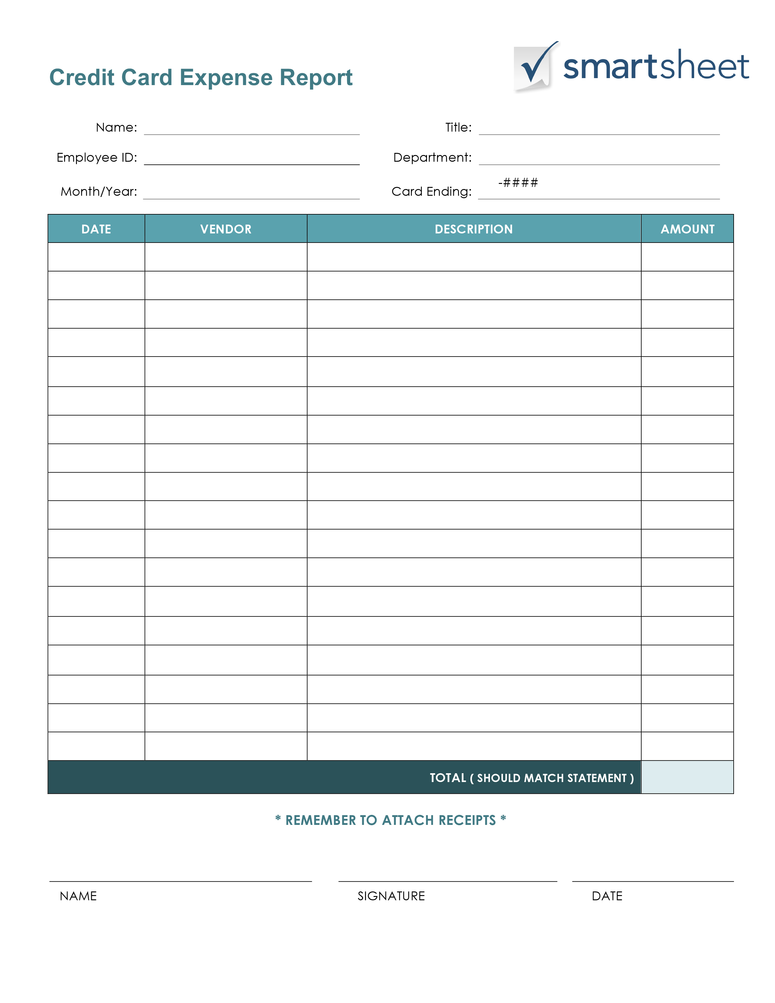 Sample Expense Report Template | zesloka.tk