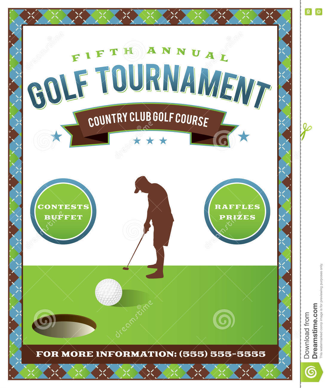 Free Golf Tournament Flyer Template Emmamcintyrephotography