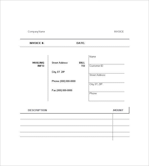 Freelancer Invoice Template   13+ Free Word, Excel, PDF Format 