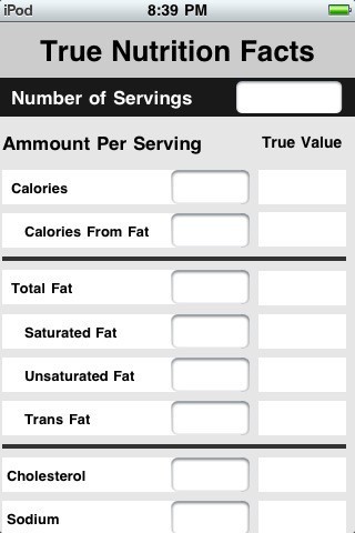 26 Images of Blank Nutrition Label Template Word | adornpixels.com