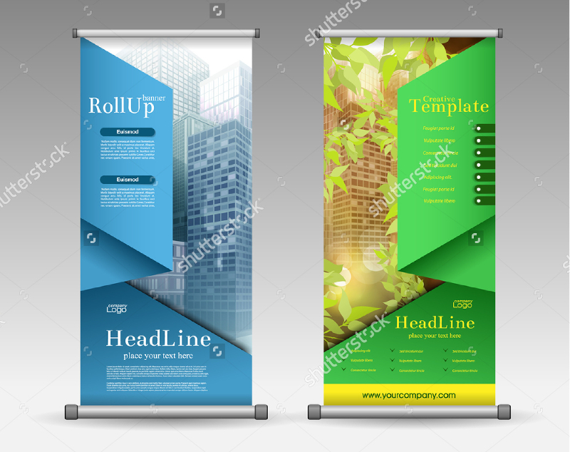 Retractable Banner Design Templates