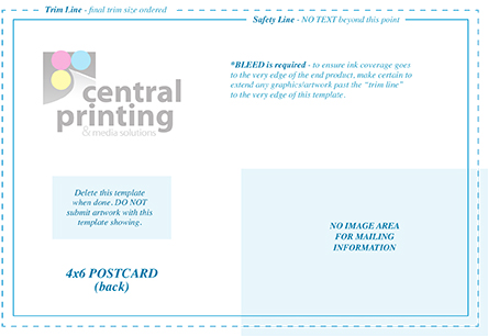 Postcard Design and Mailing Free Templates | 4×6; 5×7; 6×11 