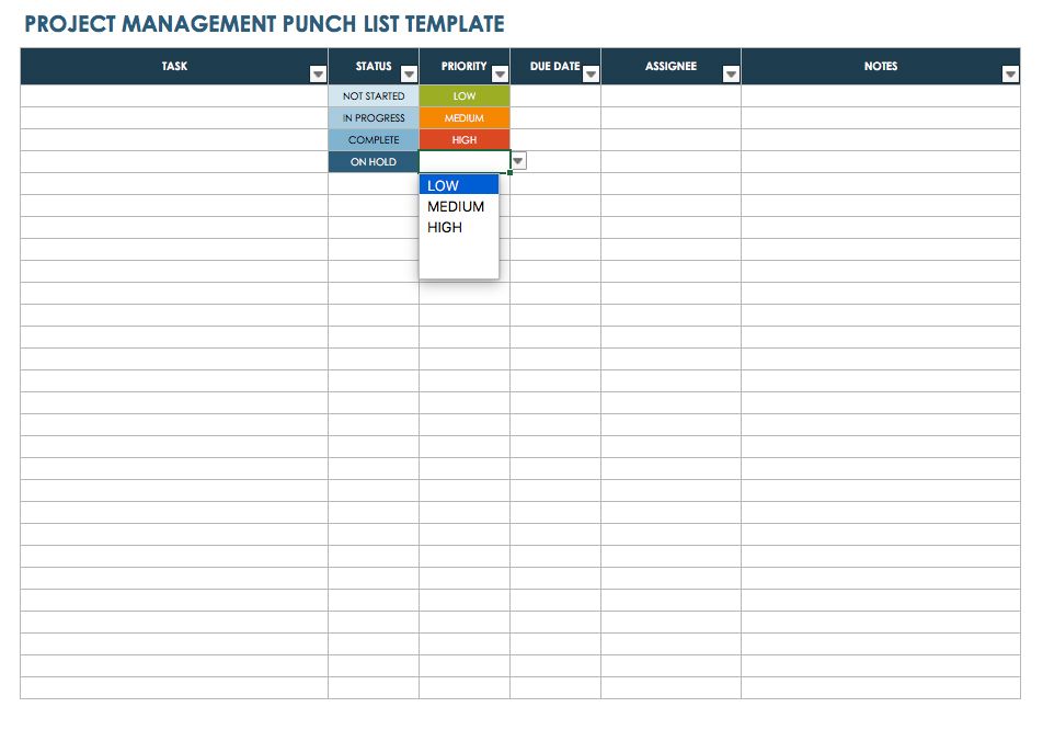 Punch List Forms Emmamcintyrephotography