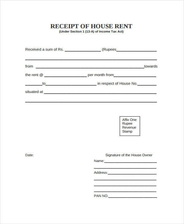 rent invoice template free 10 free rent receipt templates 