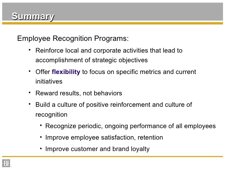 Sample Employee Recognition Programs