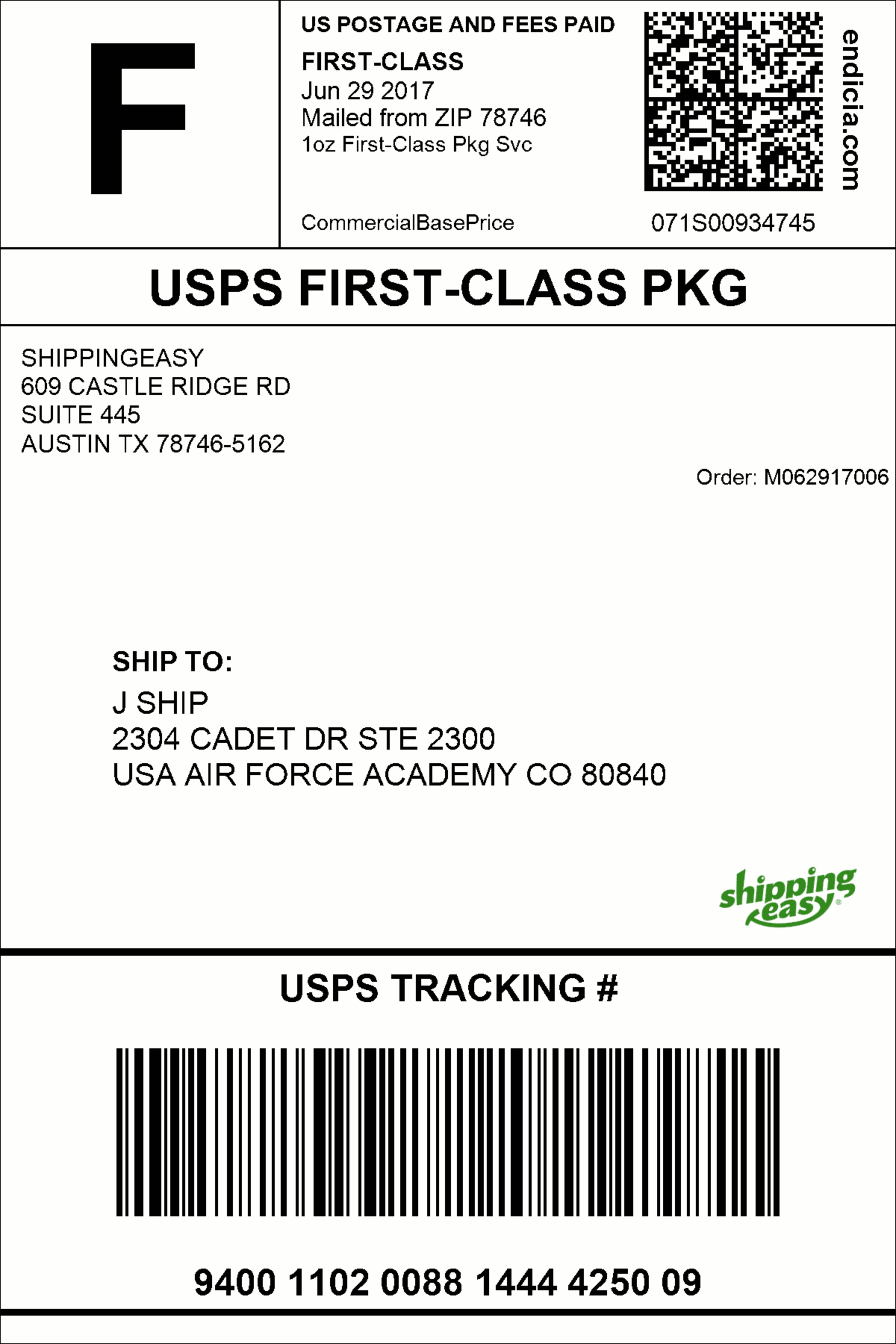 Funny Shipping Label Template 9