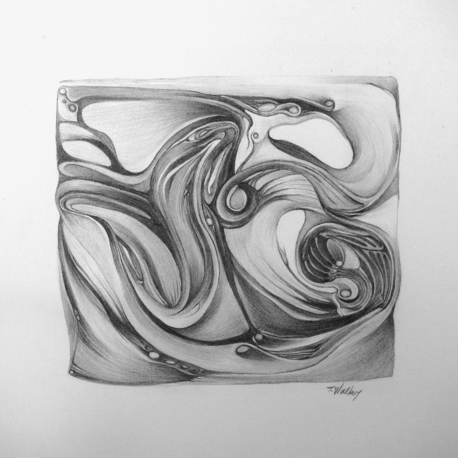 Abstract Pencil Drawings Gallery Abstract Drawing By Pencil 