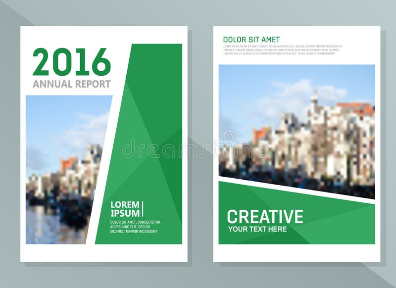 Vector Annual Report Design Templates. Business Brochure, Flyer 
