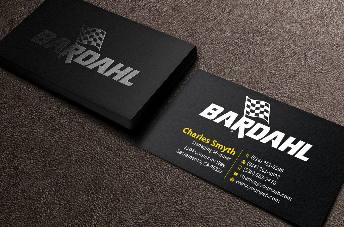 Automotive Business Card Design for a Company by 
