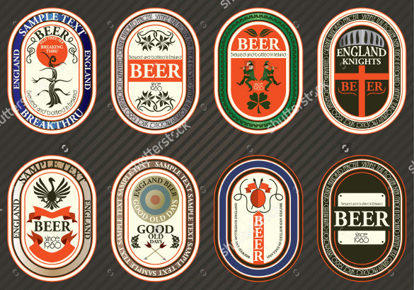 Beer Label Template | Peerpex inside Beer Label Template 