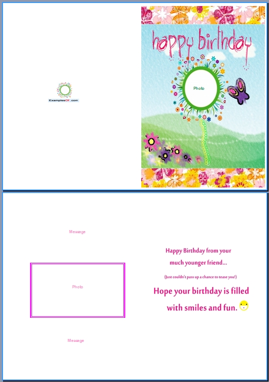 Birthday Card Template Word – emmamcintyrephotography.com