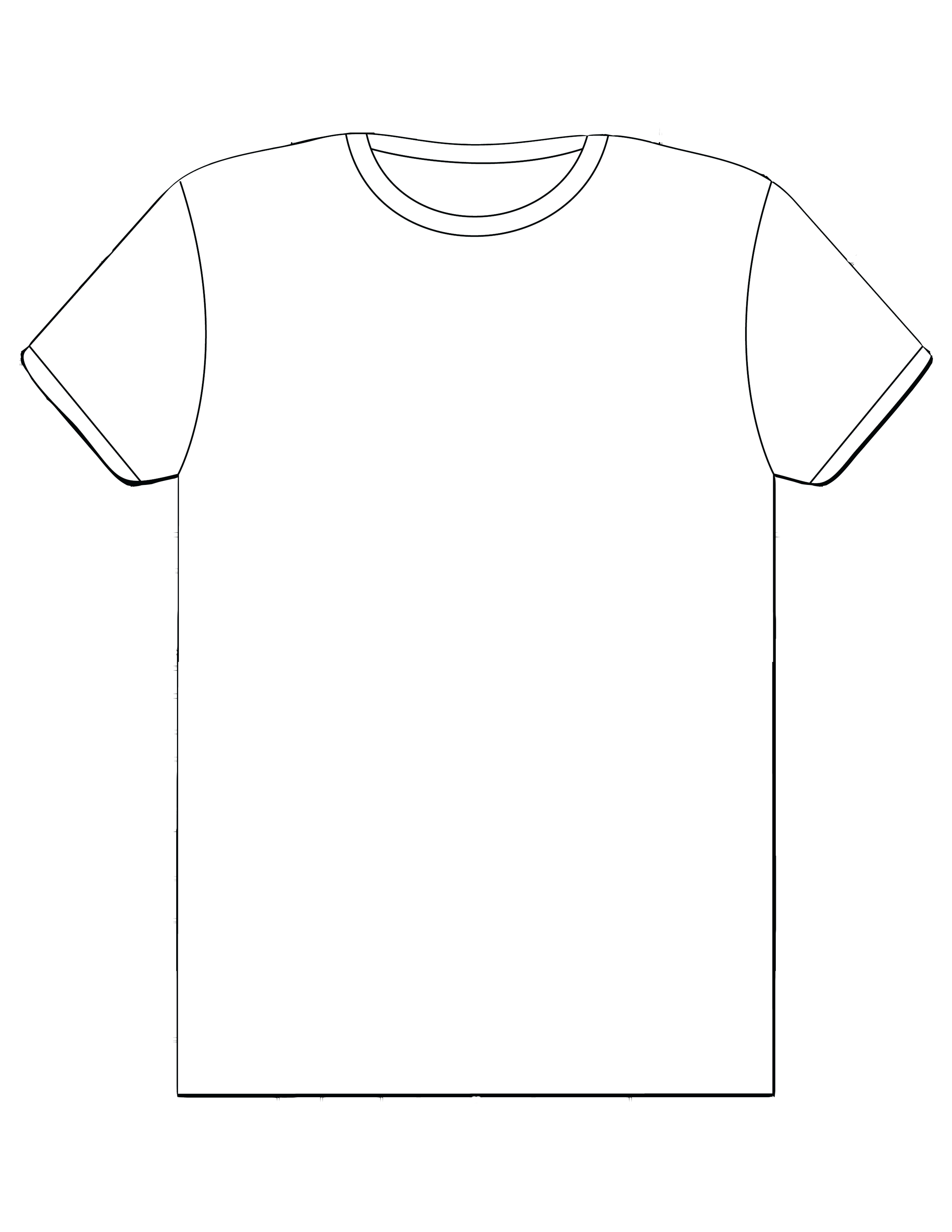 19 Free Blank T Shirt Template Designs – UCreative.| my 
