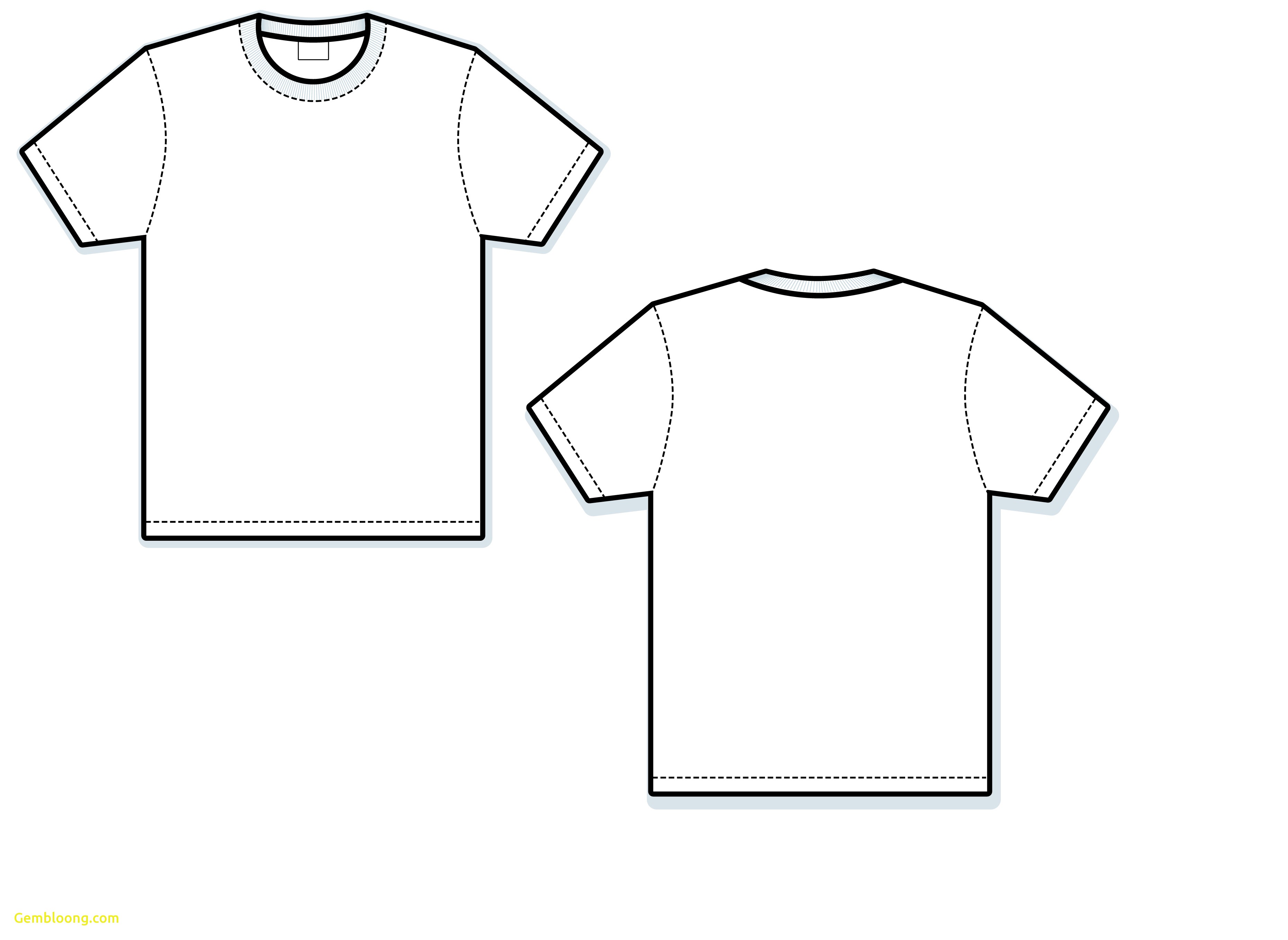 Blank T Shirt Design