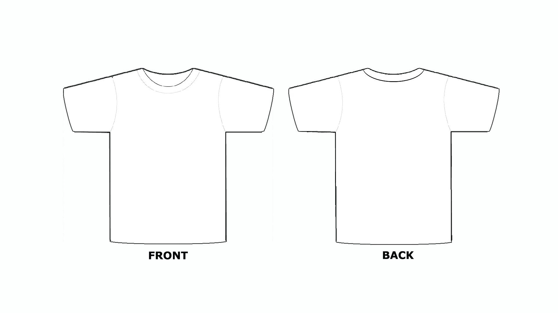 Blank Tee Shirt Template Emmamcintyrephotography