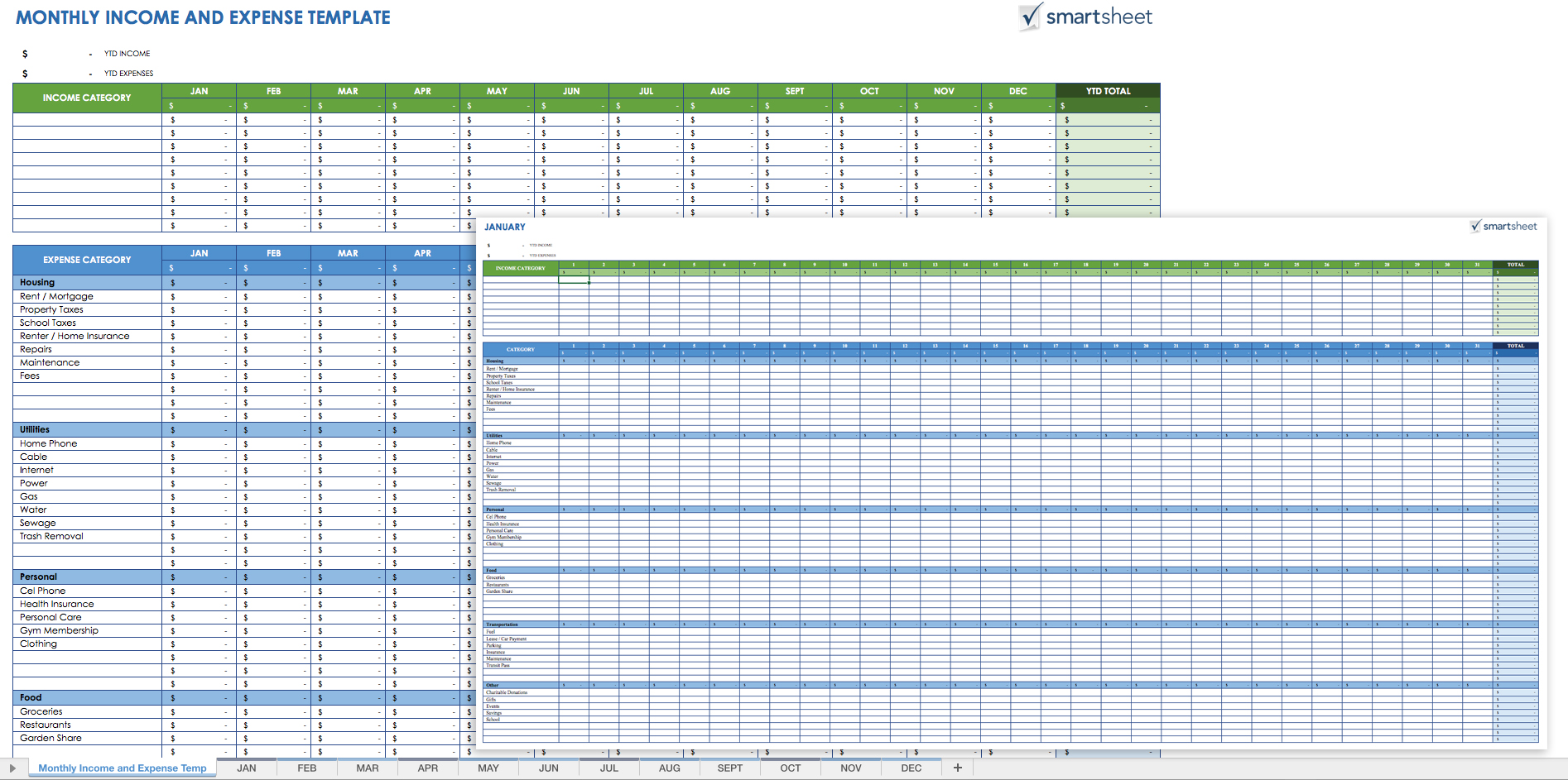 monthly business expenses template – News