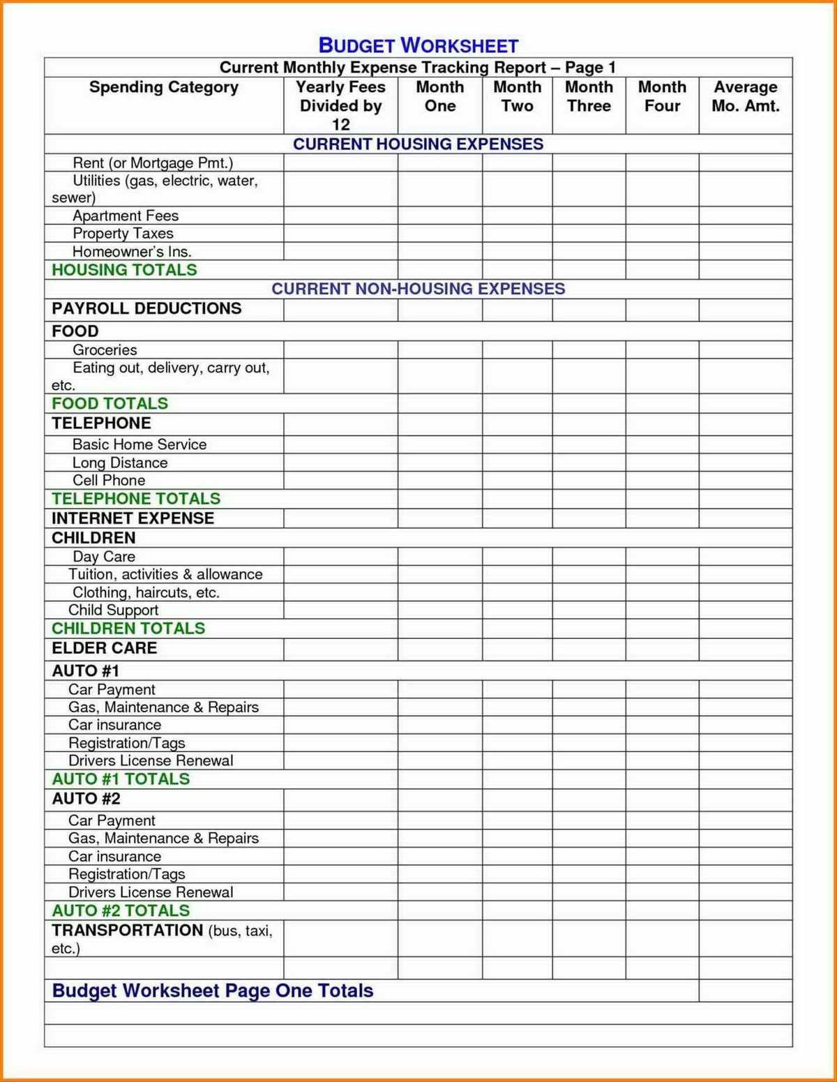 income and expenses spreadsheet template for small business 