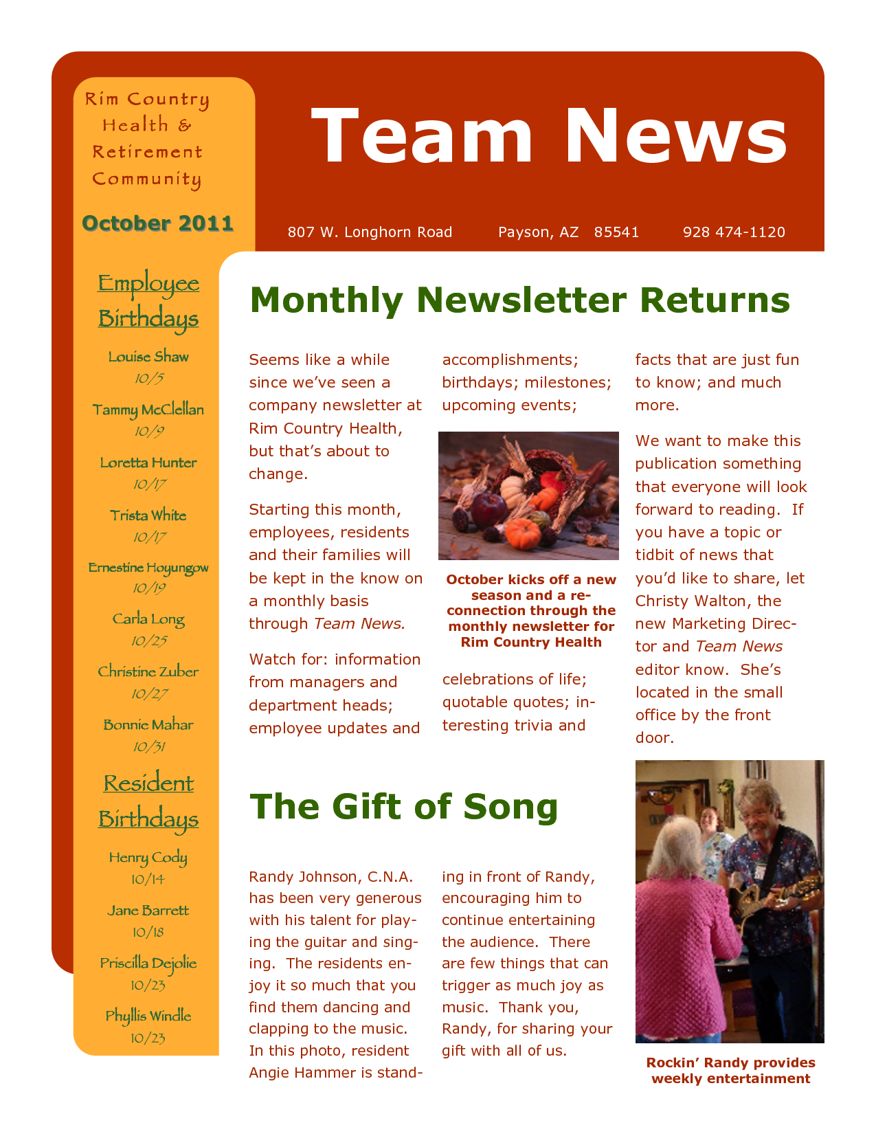 Employee Newsletter Template Emmamcintyrephotography