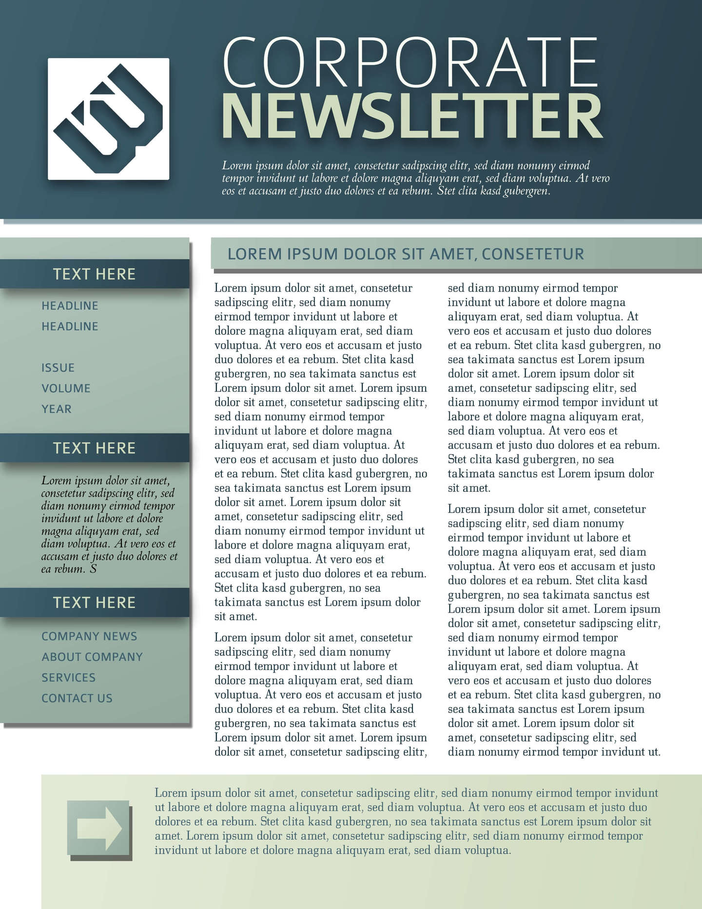 9 Free Business Newsletters Templates