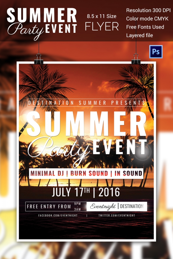 Event Flyer Templates Free Emmamcintyrephotography