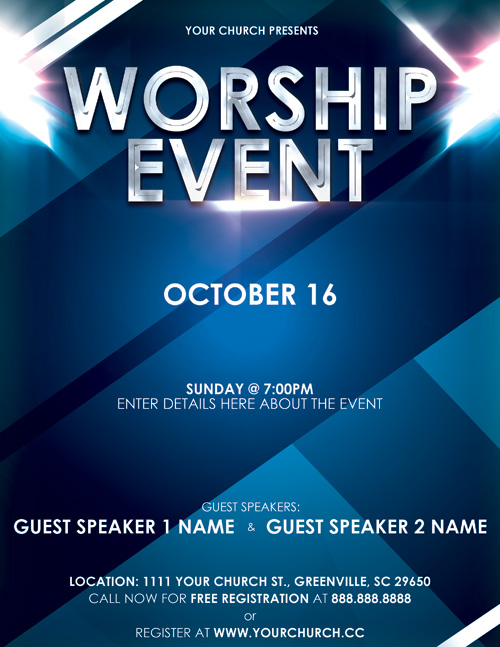 Event Flyer Templates Free Emmamcintyrephotography