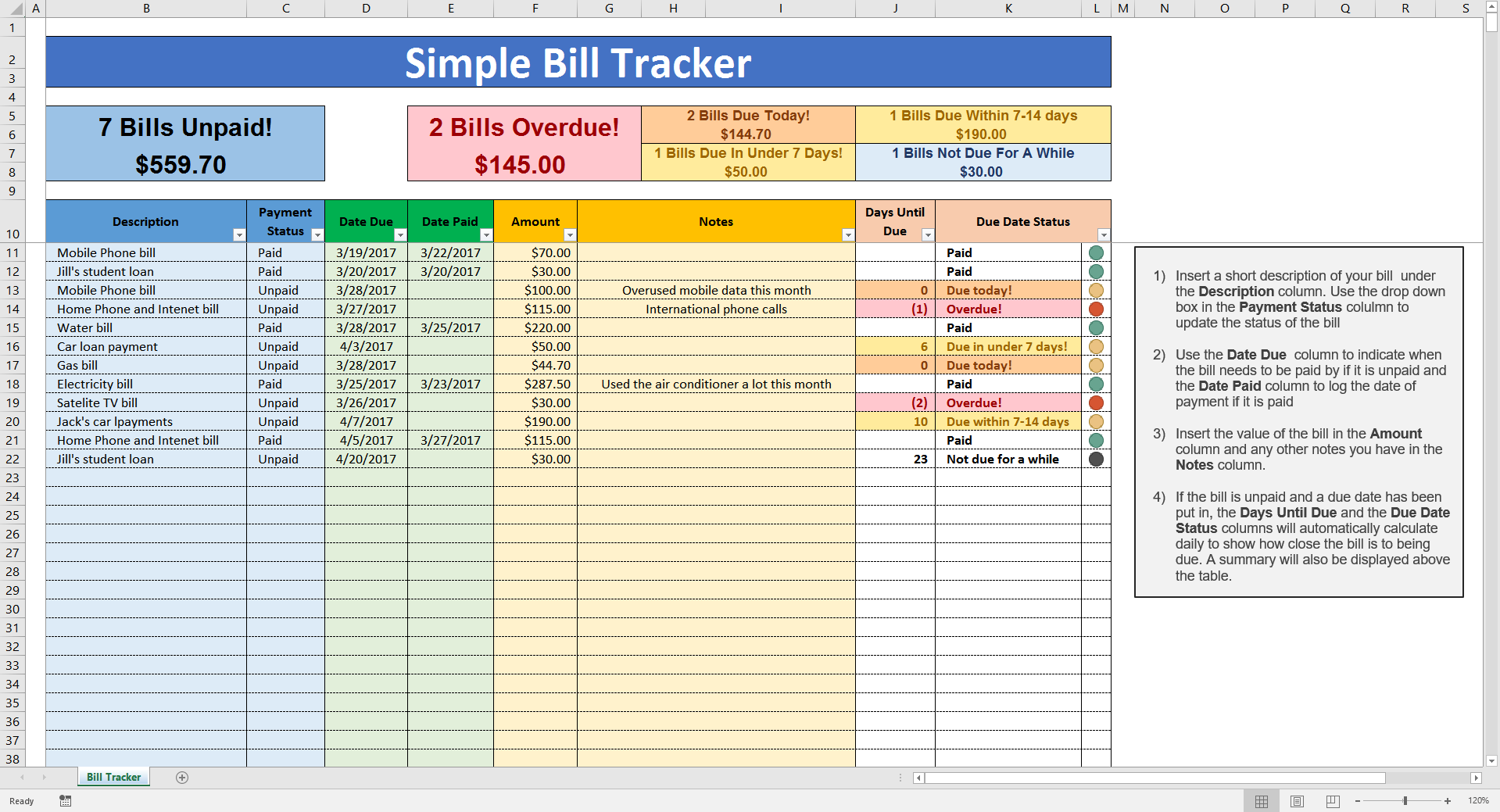 bill-payment-tracker-excel-template-and-digitally-fillable-pdf-instant-download-excel-and