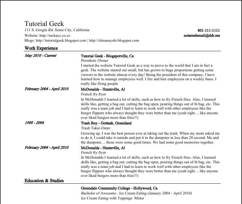 Generic resume template home design ideas business objectives for 