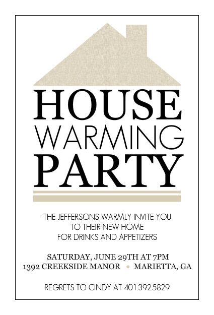 Free Housewarming Party Invitations Printable | Invitations 