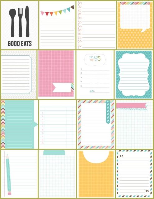 Make Your Own Menu Printable