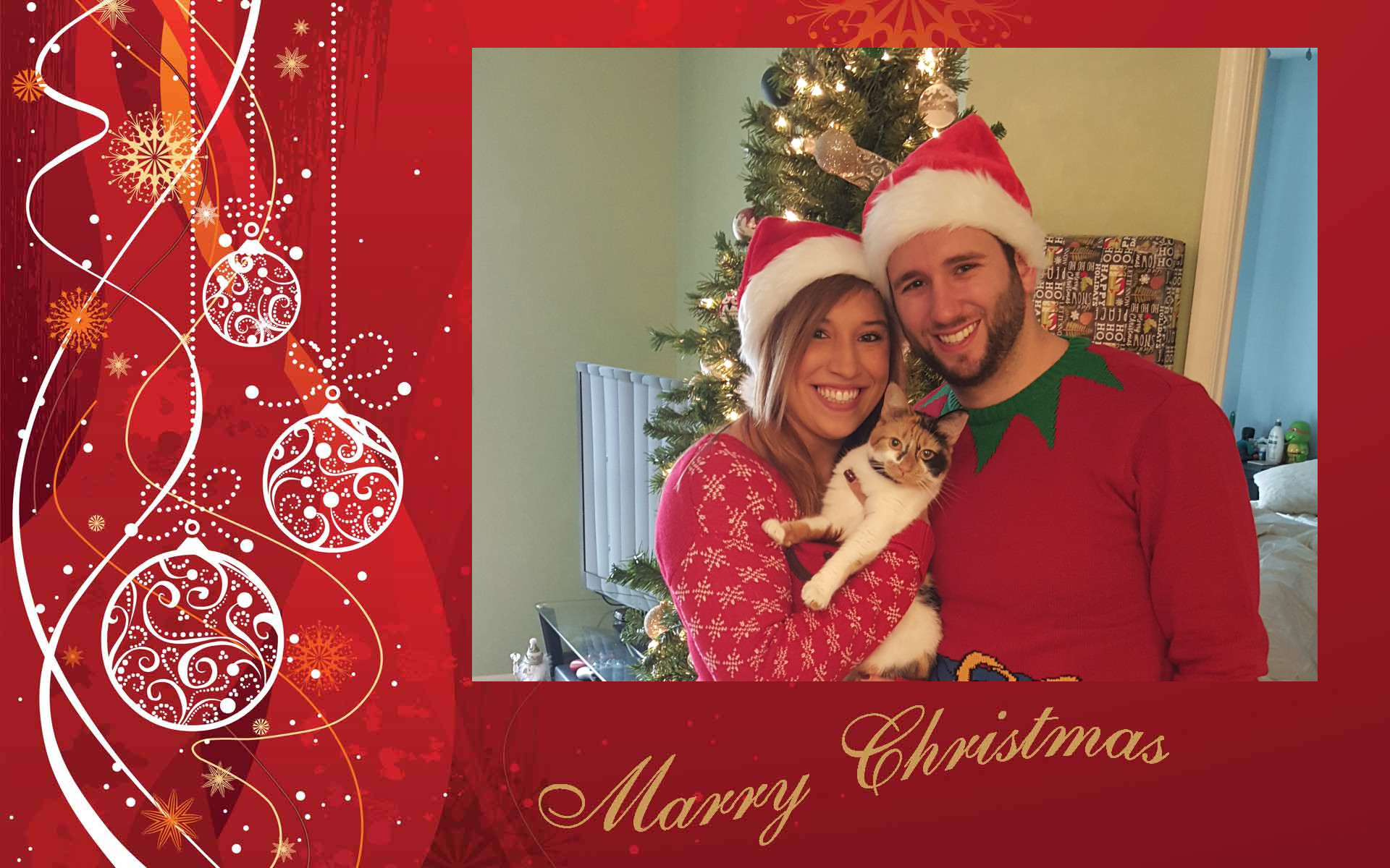 Free Photoshop Templates For Christmas Photo Cards