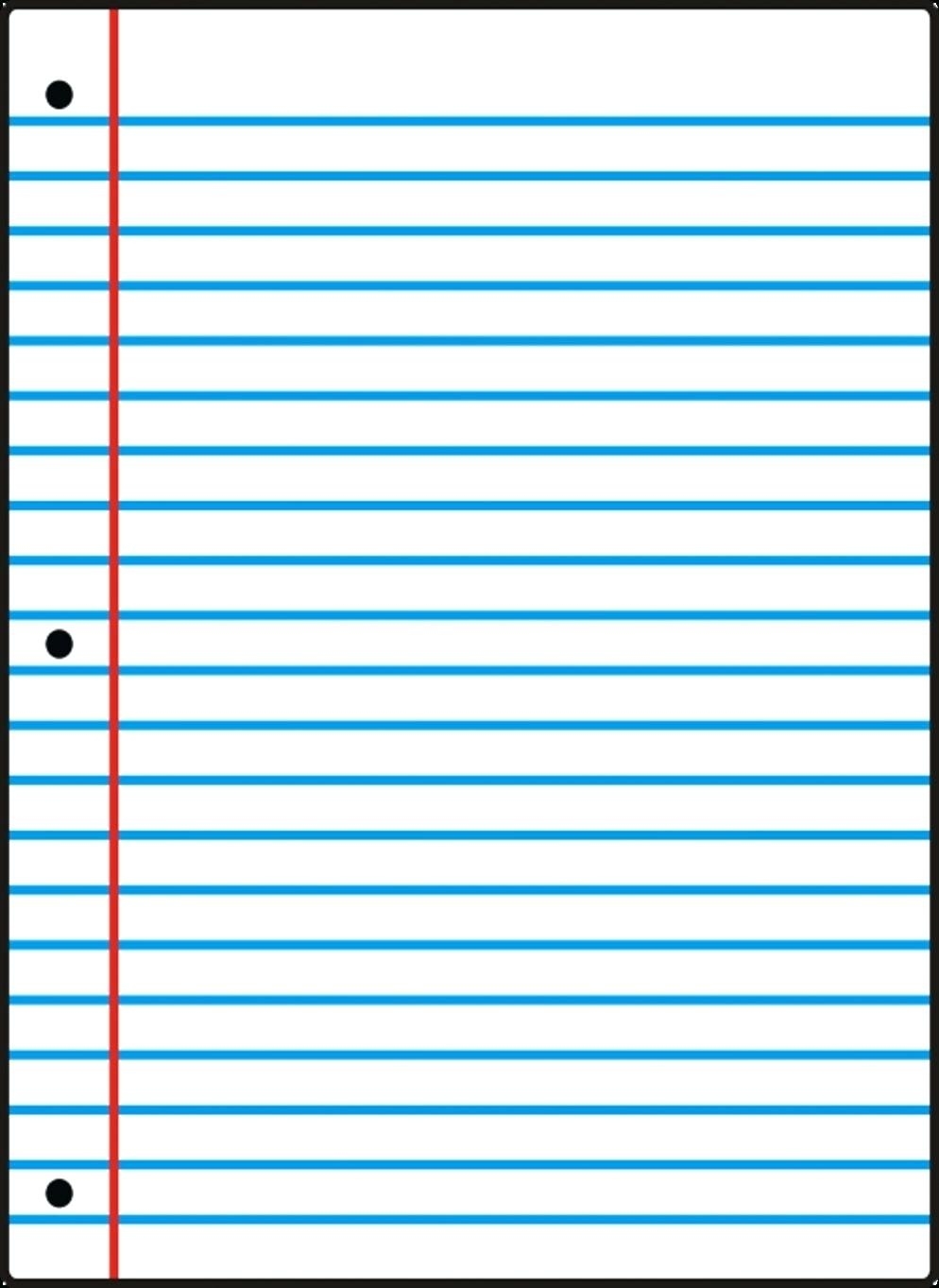 Printable Notebook Paper