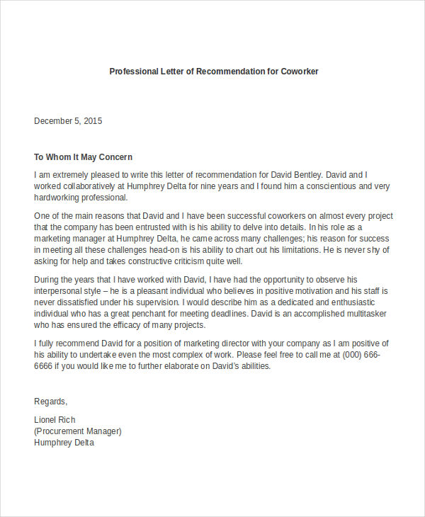 Professional Letters Of Recommendation Emmamcintyrephotography